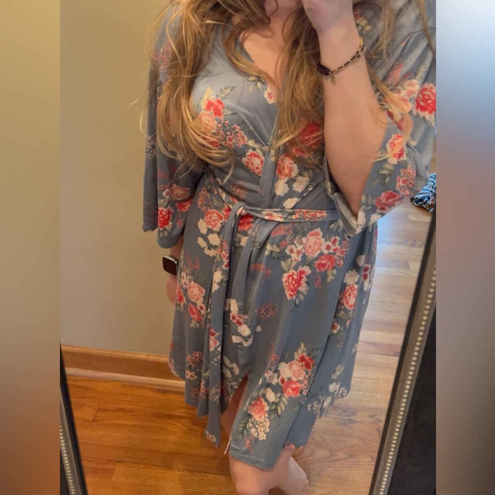 Floral Robe